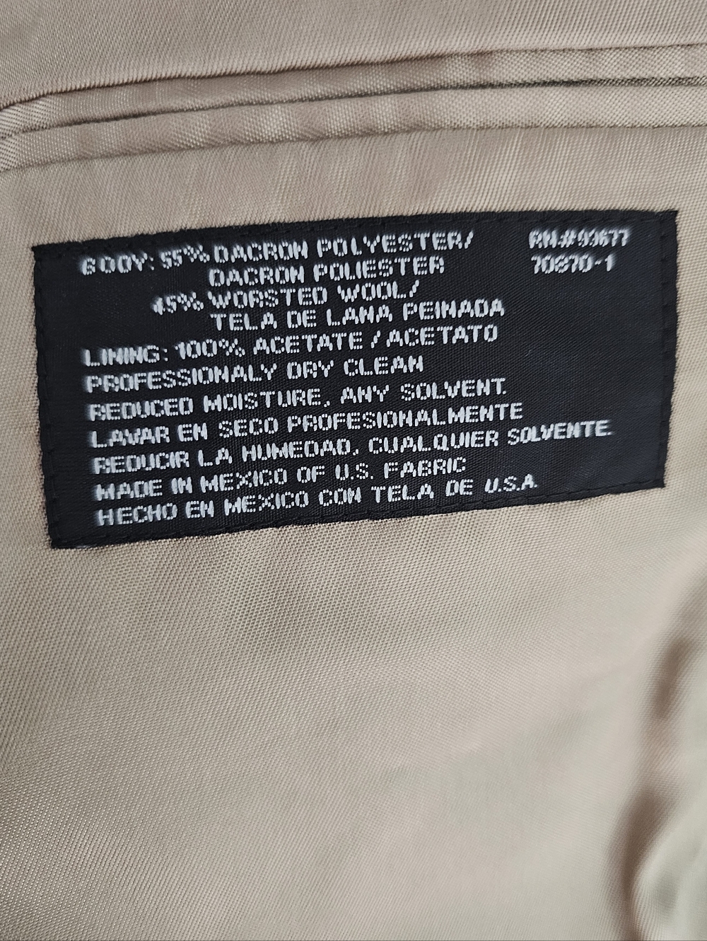 Stafford Green Blazer Gold Button 42S Vintage Wool Sport Coat Preppy Golf Inspo - Picture 11 of 16
